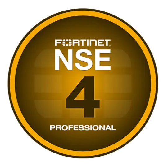 Fortinet NSE 4 Logo